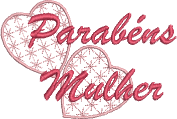 matriz de bordado Dia da Mulher 12