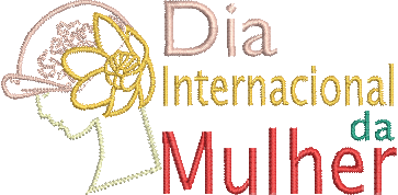 matriz de bordado Dia da Mulher 24