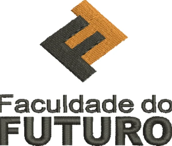 Visualização da matriz de bordado Faculdade do Futuro