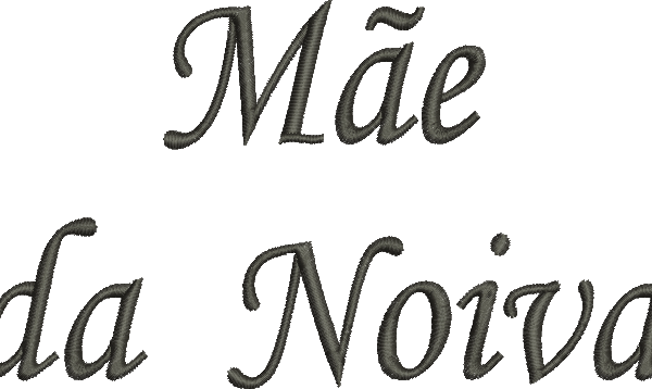 Matriz de Bordado Mãe da Noiva – Três Tamanhos