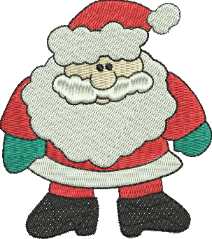 matriz de bordado Papai Noel 07
