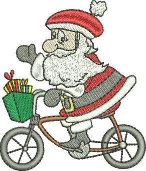 matriz de bordado Papai Noel 11