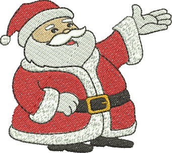 matriz de bordado Papai Noel 12