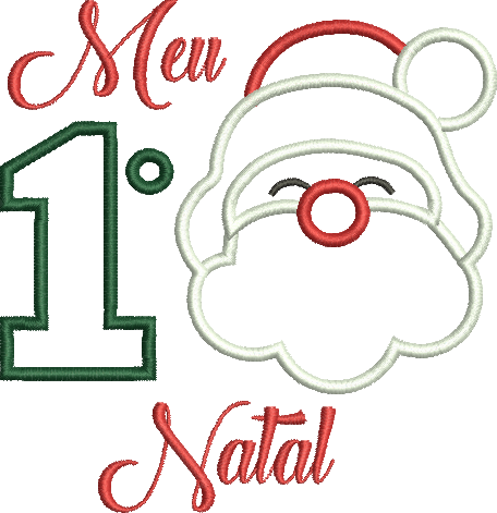 matriz de bordado Lembrancinha de Natal 01 – Dois Tamanhos