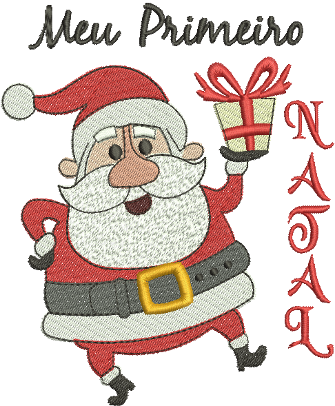 matriz de bordado Lembrancinha de Natal 03 – Três Tamanhos