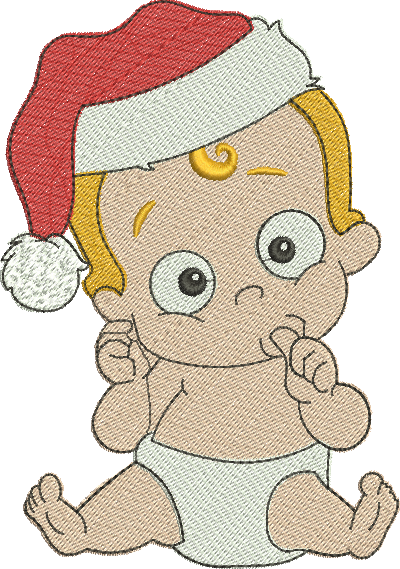 matriz de bordado Bebê 01 – Três Tamanhos