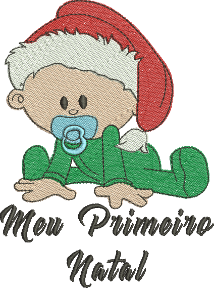 matriz de bordado Lembrancinha de Natal 04 – Três Tamanhos