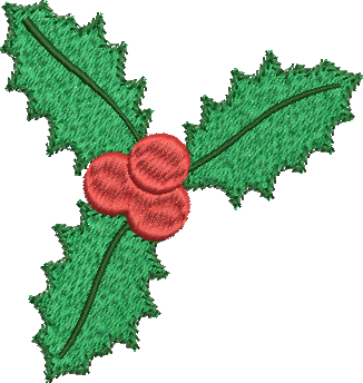 matriz de bordado Enfeite de Natal 07