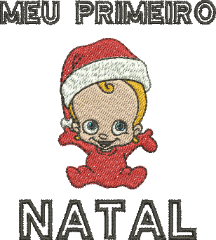 Matriz de Bordado Lembrancinha de Natal 06