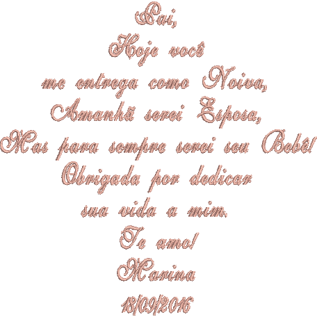 Matriz de Bordado Casamento 03