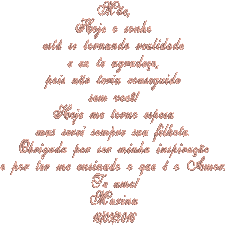 Matriz de Bordado Casamento 04