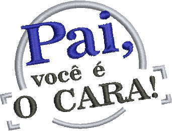 matriz de bordado Dia dos Pais 25