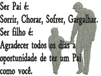 Matriz de Bordado Dia dos Pais 05