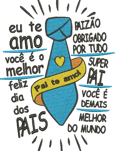 Matriz de Bordado Dia dos Pais 53