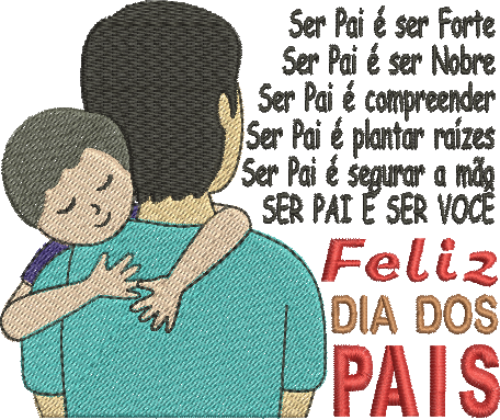 Matriz de Bordado Dia dos Pais 57