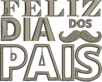 Matriz de Bordado Dia dos Pais 63
