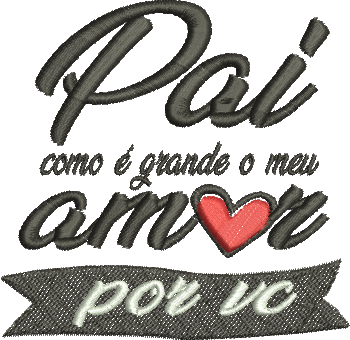 Matriz de Bordado Pai 83