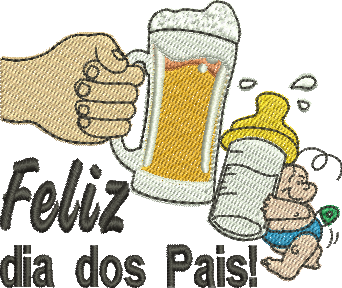 Matriz de Bordado Dia dos Pais 96