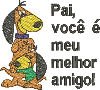 Matriz de Bordado Dia dos Pais 97