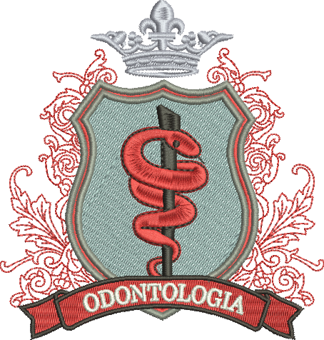 Matriz de Bordado Brasão Odontologia 391
