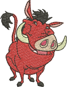 Matriz de Bordado Pumba 01