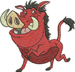 Matriz de Bordado Pumba 02