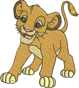 Matriz de Bordado Simba 02