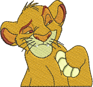 Matriz de Bordado Simba 04