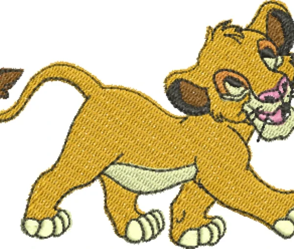 Visualzação da Matriz de Bordado Simba 05