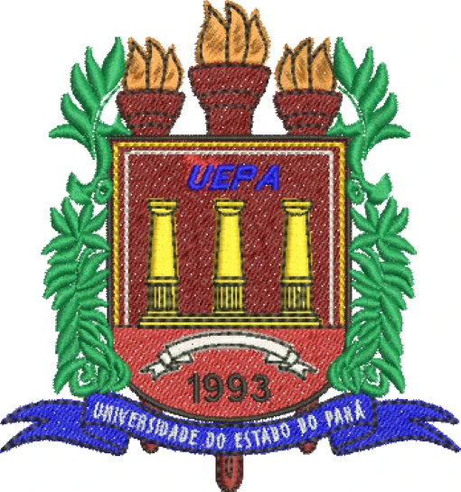 Visualização da matriz de bordado Universidade do Estado do Pará - UEPA