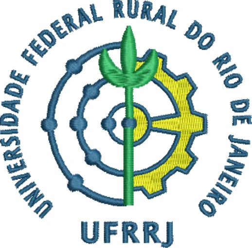 Visualização da matriz de bordado Universidade Federal Rural do Rio de Janeiro 