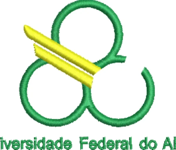 Visualização da matriz de bordado Universidade Federal do ABC