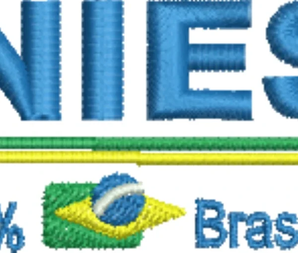 Visualização da matriz de bordado UNIESP