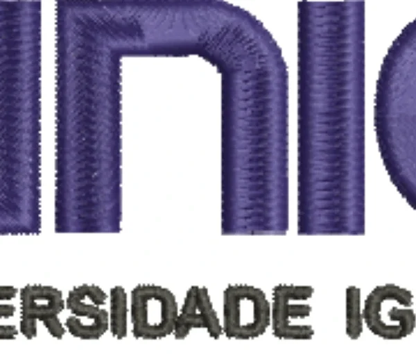 Visualização da matriz de bordado Universidade Iguaçu - UNIG