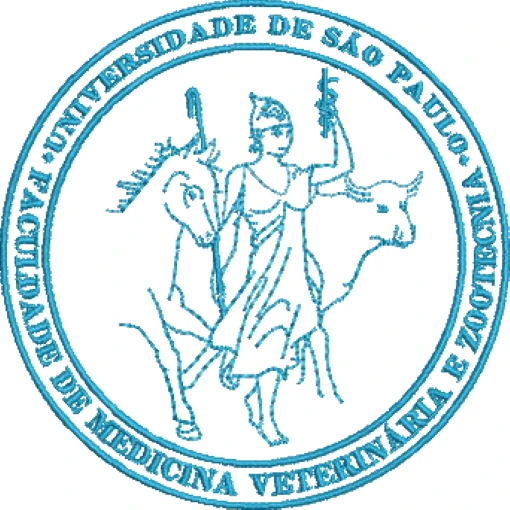 Visualização da matriz de bordado Faculdade de Medicina Veterinária e Zootecnia - USP