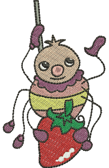 Matriz de Bordado Aranha