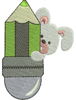 Matriz de Bordado Coelhinho 02