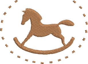 Matriz de Bordado Logo de Cavalo 01