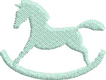 Matriz de Bordado Logo de Cavalo 02