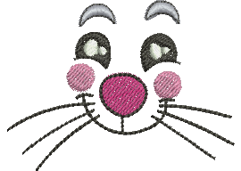 Matriz de Bordado Gatinho 03