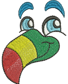 Matriz de Bordado Tucano