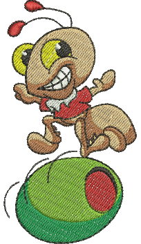 Matriz de Bordado Formiguinha 07