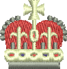 Matriz de Bordado Coroa 14