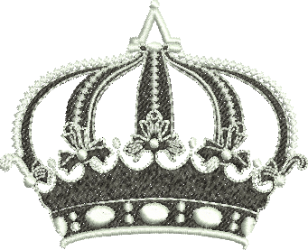 Matriz de Bordado Coroa 39