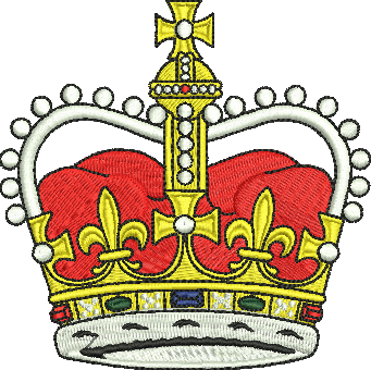 Matriz de Bordado Coroa 43