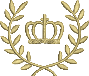 Matrriz de Bordado Logo de Coroa 02