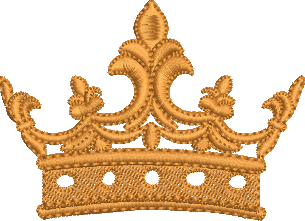 Matrriz de Bordado Coroa 61