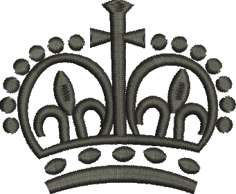 Matrriz de Bordado Coroa 62