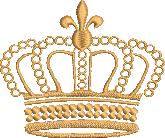 Matrriz de Bordado Coroa 63