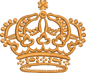 Matrriz de Bordado Coroa 65